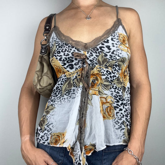 Fairy Y2k Pattern Flower Cami