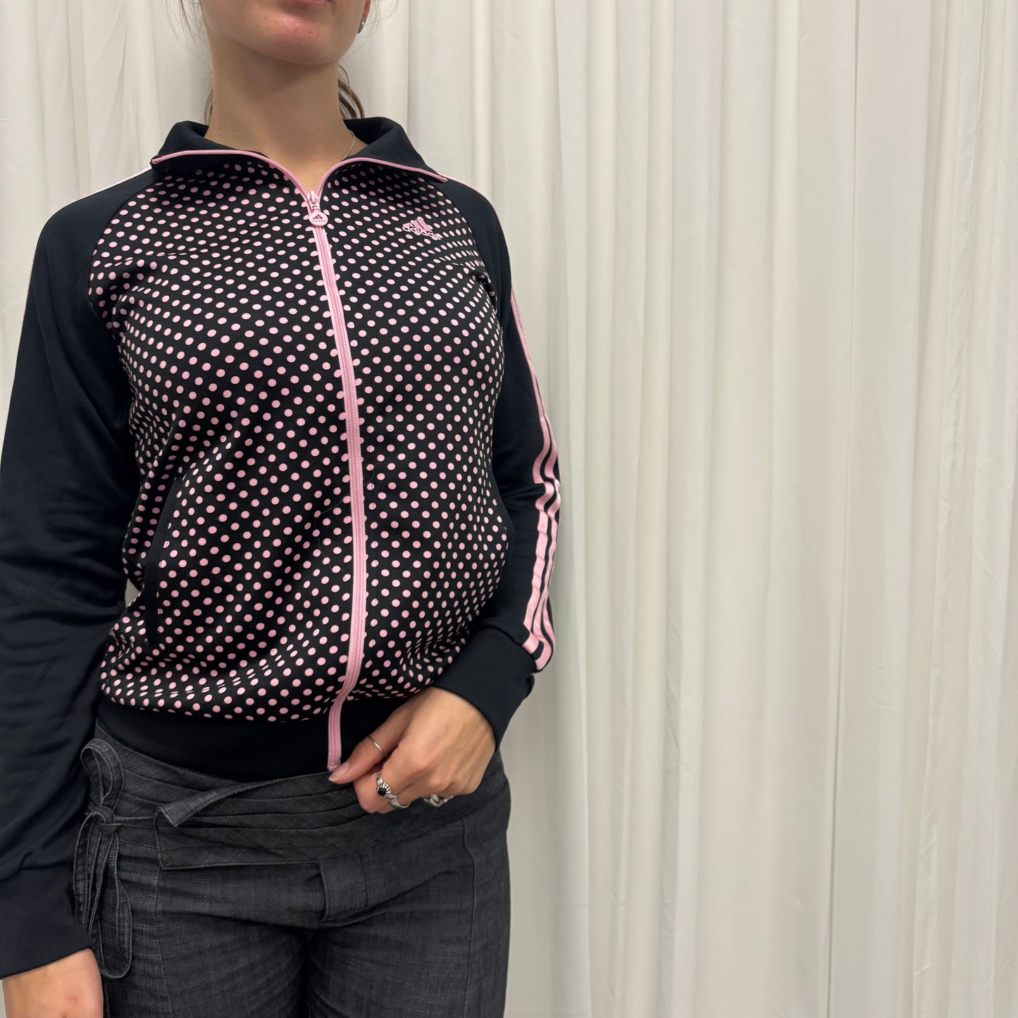 Polkadot Adidas Track Jacket
