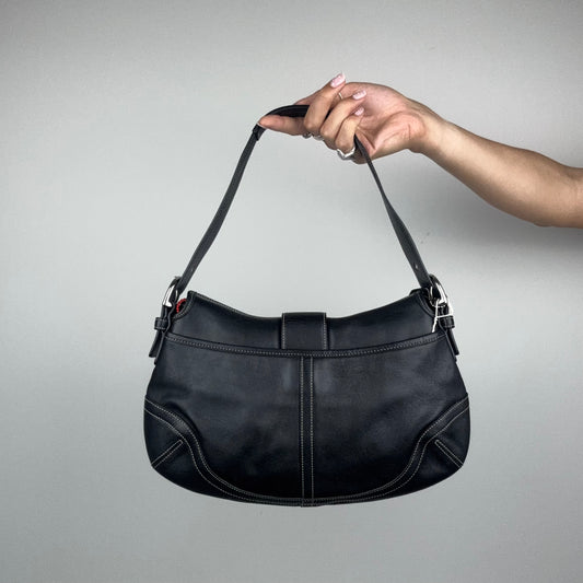 Coach Medium Soho Black Leather