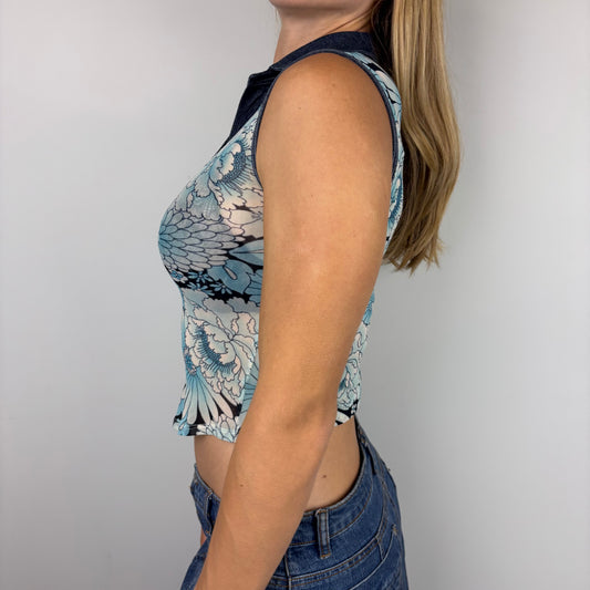 Morgan Floral Vest | Size XS-S