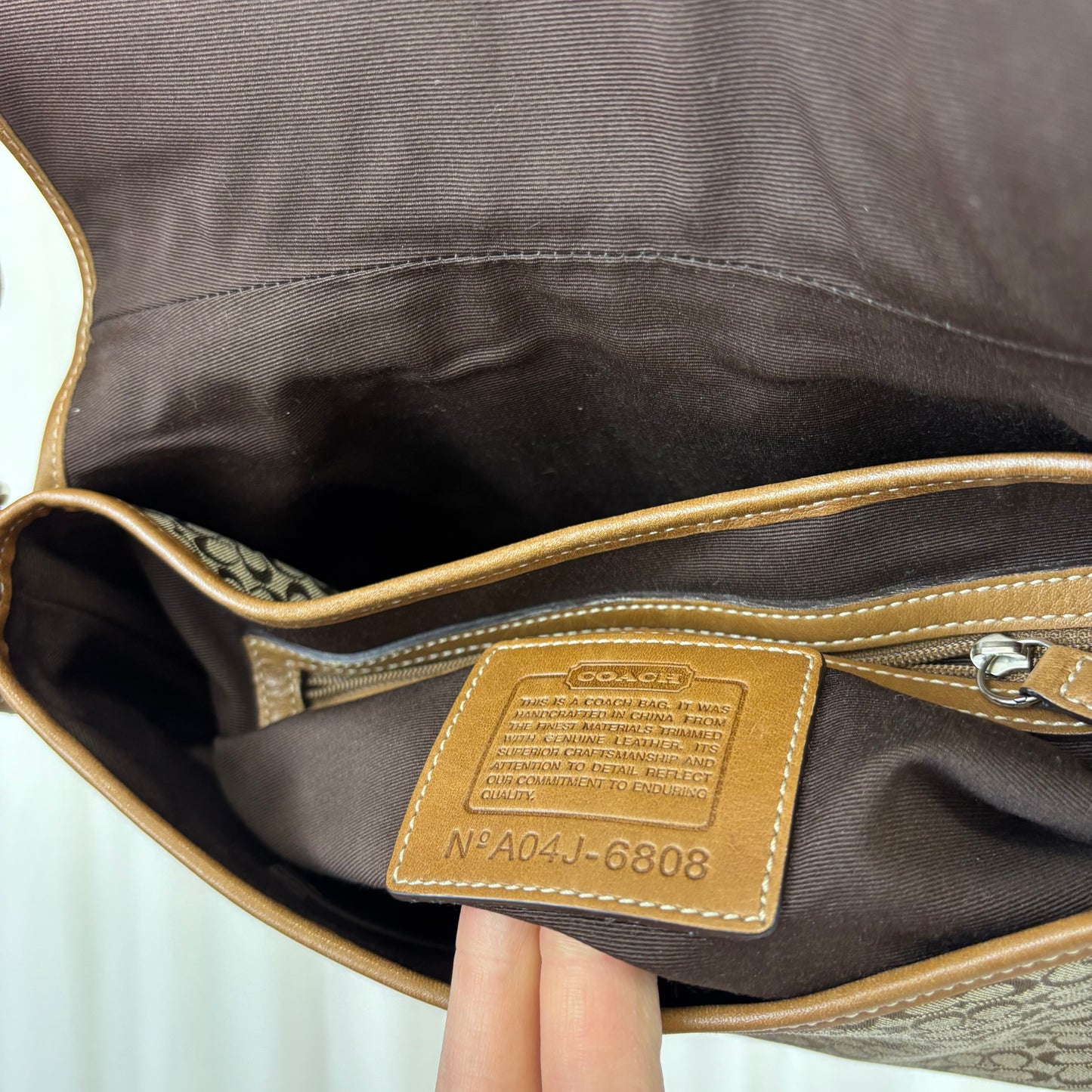 Coach Medium Soho in Tan