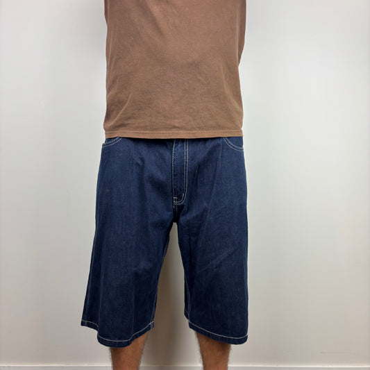 Southpole Mint Red Tab Jorts | Size 40