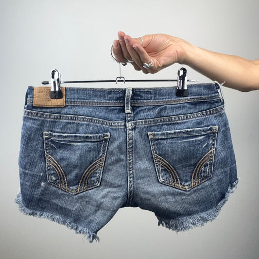 Distressed Hollister Mini Shorts