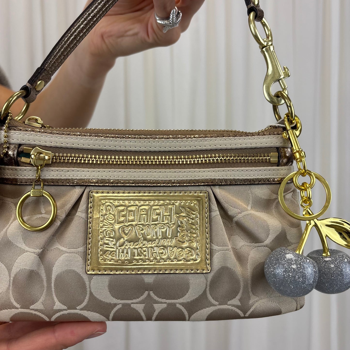 Coach Signature Poppy Mini Bag