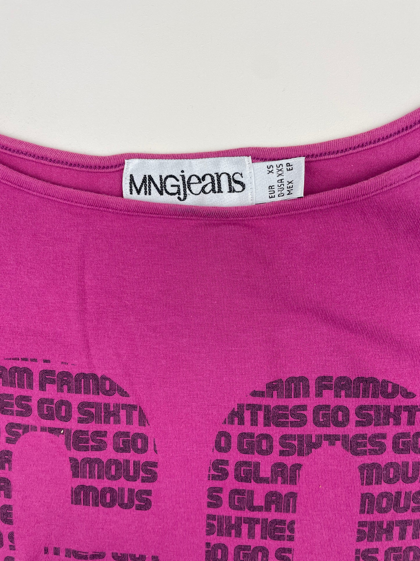 Go Sixties Y2K Baby Tee