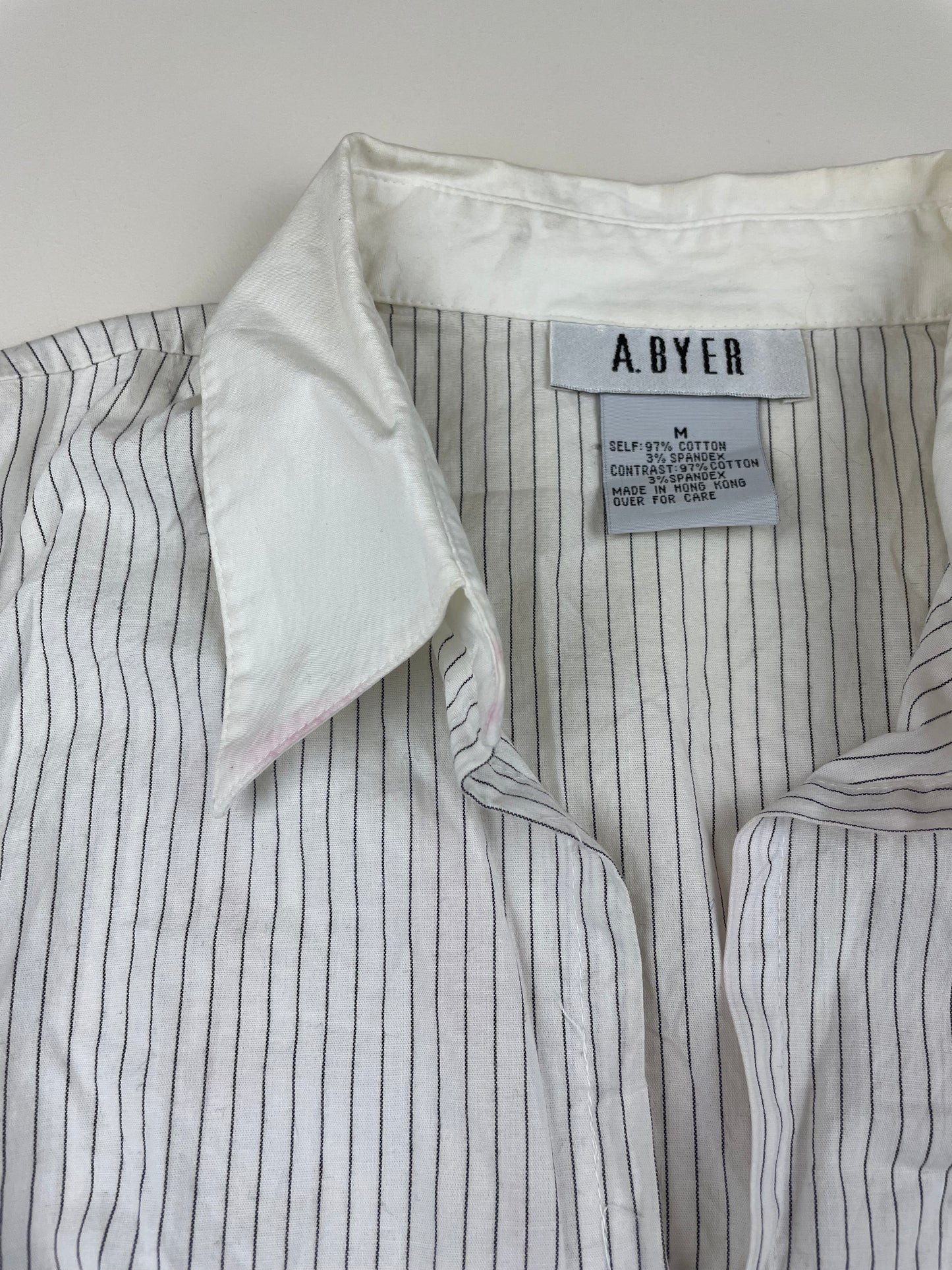 Pin Striped Sleeveless Blouse