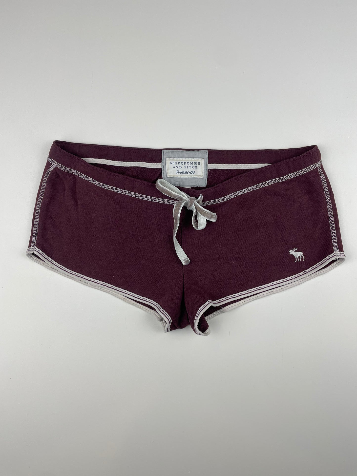 Abercrombie and Fitch Spellout Mini Shorts
