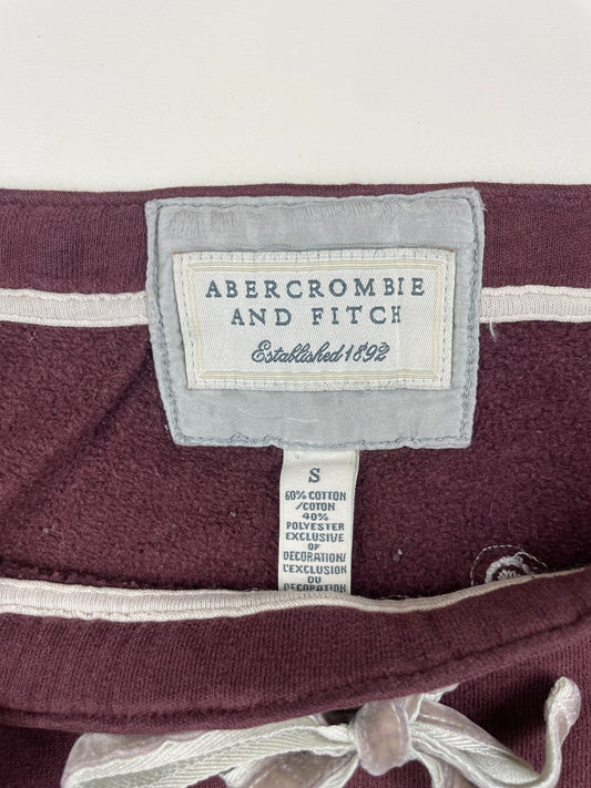 Abercrombie and Fitch Spellout Mini Shorts