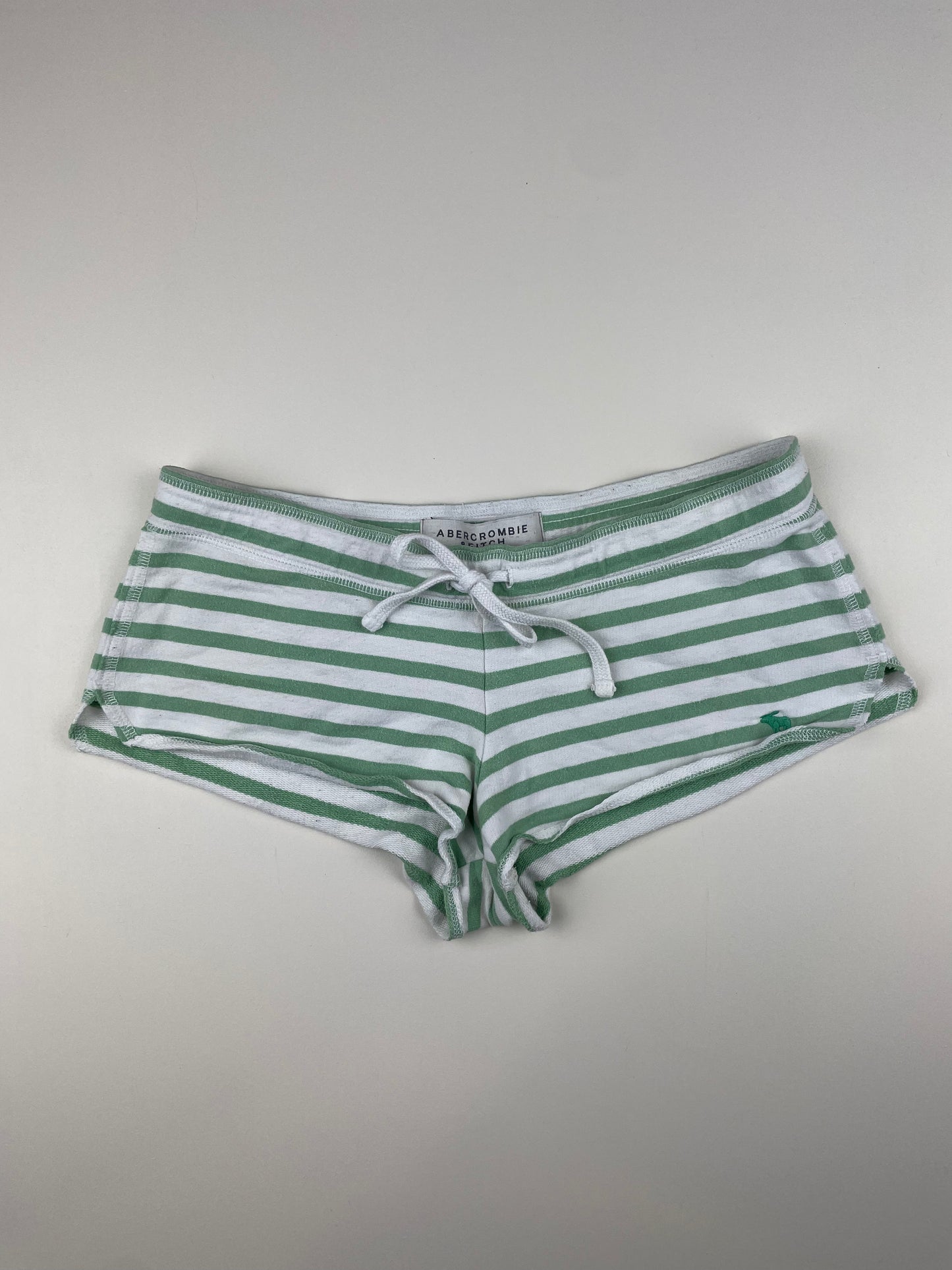 Abercrombie and Fitch Stripy Mini Shorts