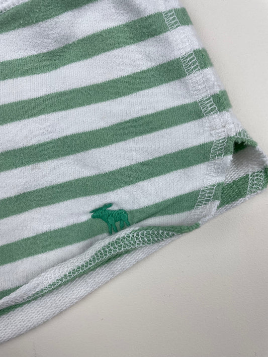 Abercrombie and Fitch Stripy Mini Shorts