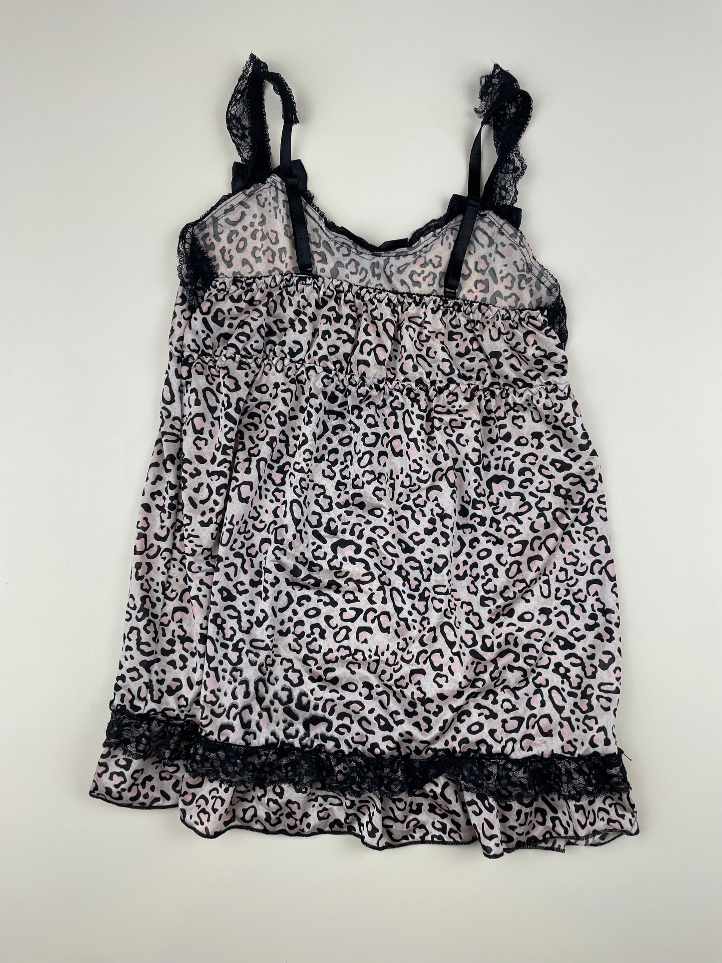 Pink Cheetah Bow Cami
