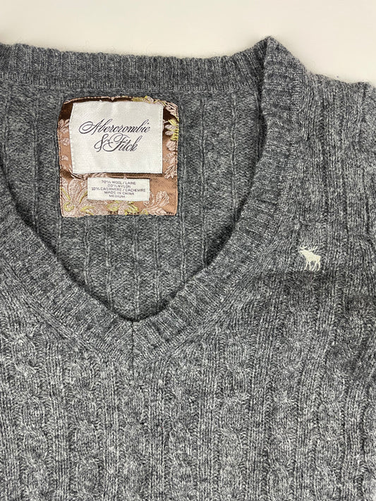 Abercrombie and Fitch 2000s Cable Knit Sweater