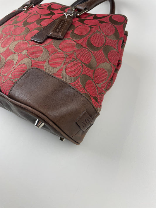 Coach Signature Canvas Mini Tote