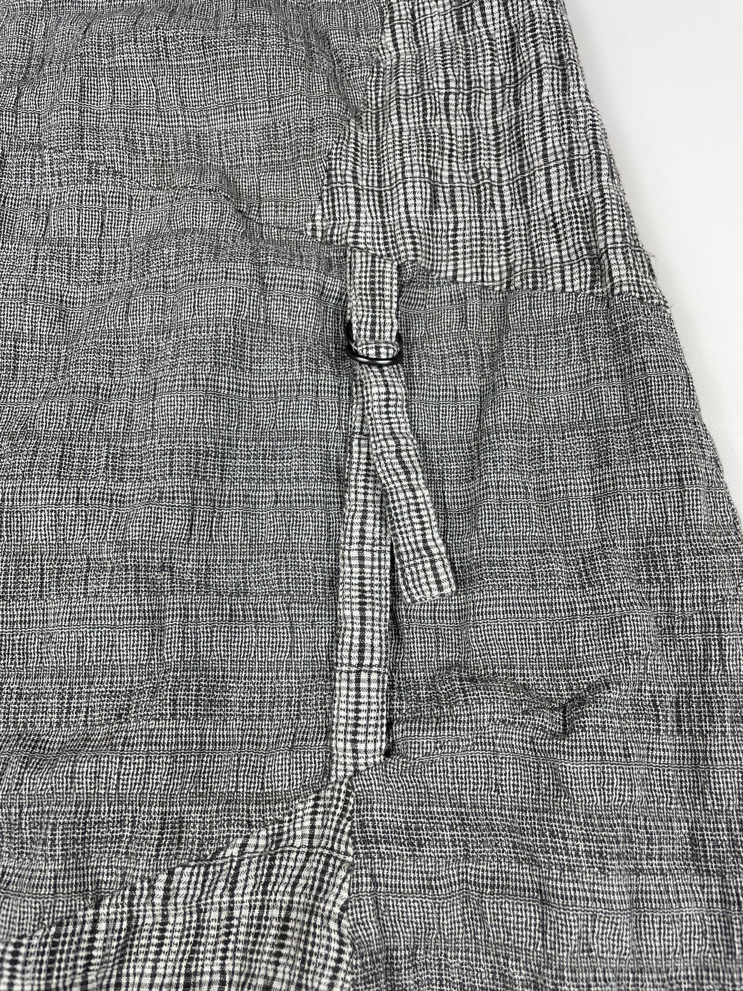 Asymmetric Linen Skirt