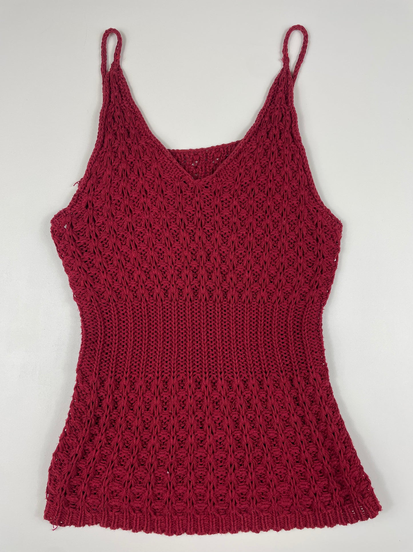 Red Knit Cami