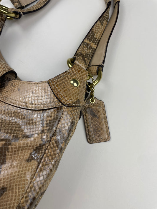 Coach Mini Soho Lynn Tote Snake Print