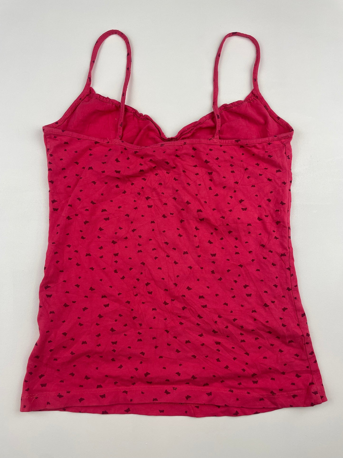 Pink Butterfly Cami