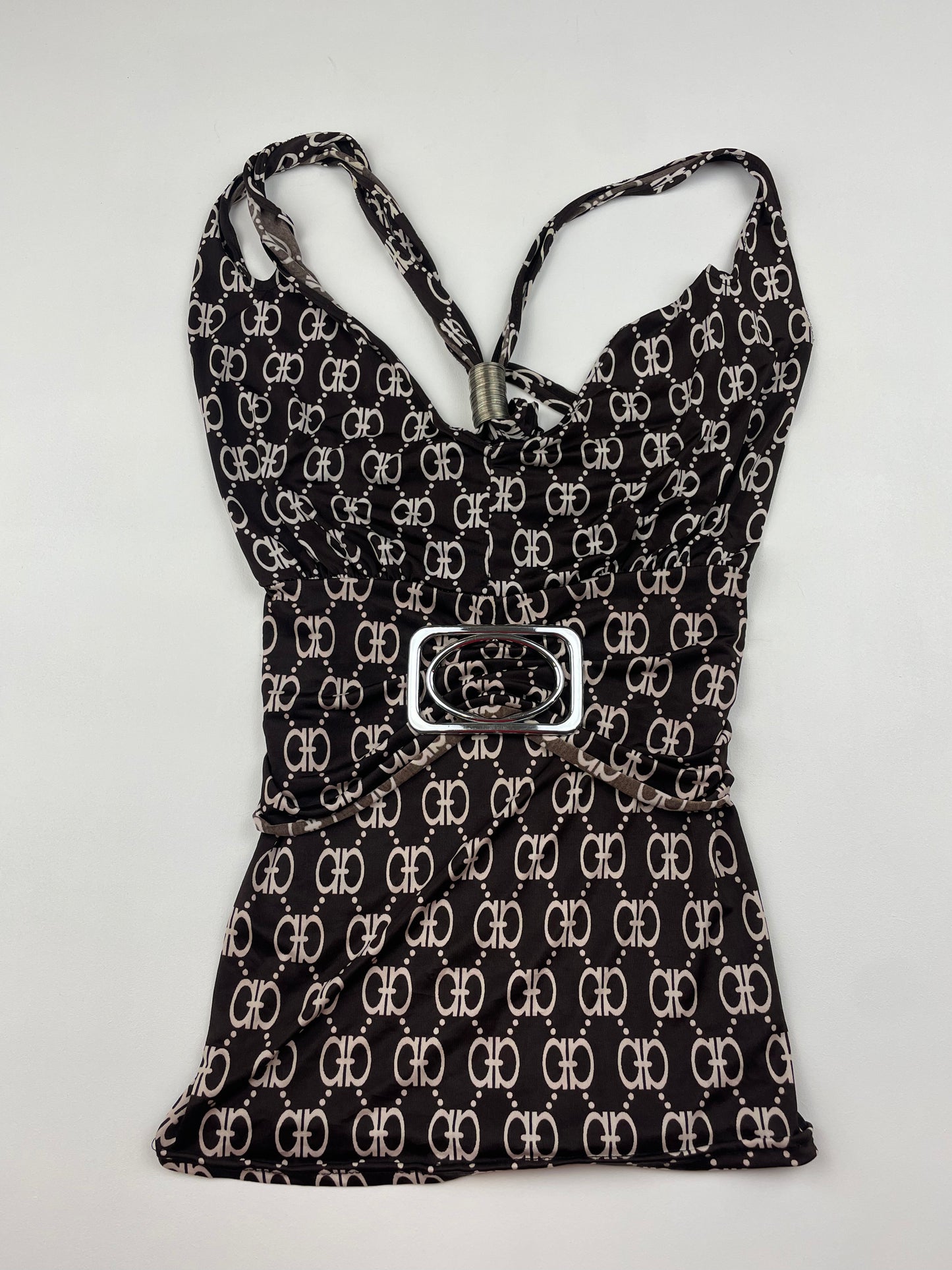 2000s Top with Buckle