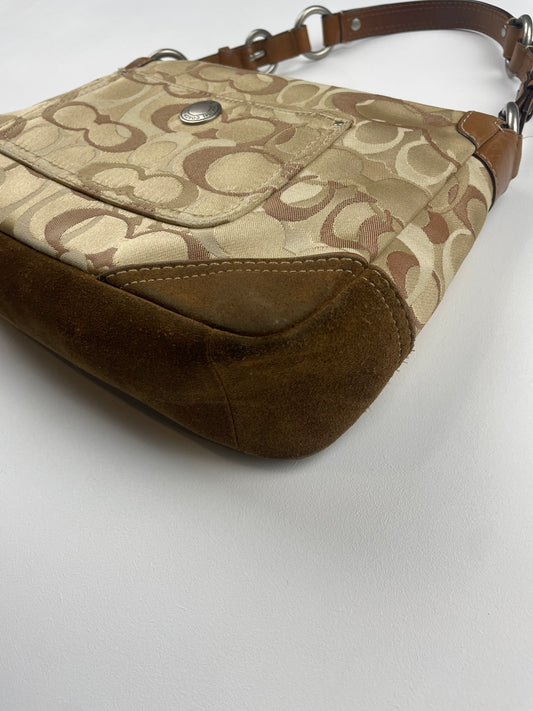 Coach Chelsea Optic Turnlock Hobo Bag