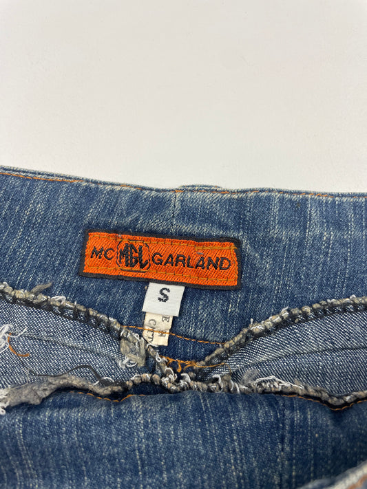 Corset Denim Mini Skirt