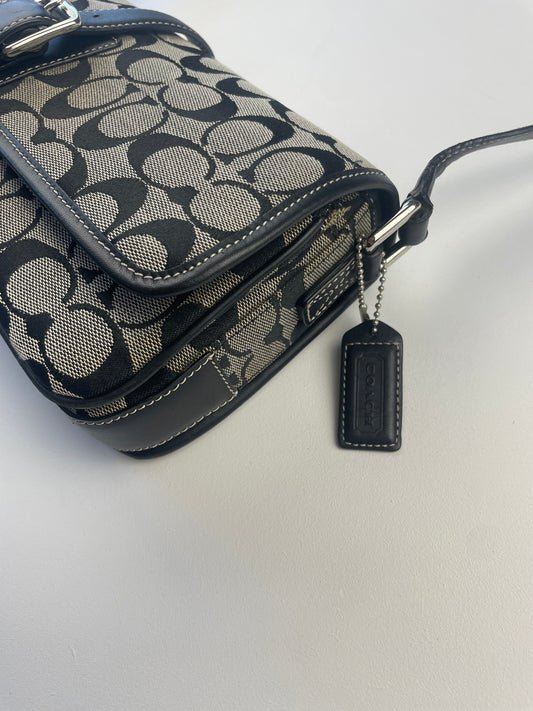 Coach Signature Hamptons Baguette