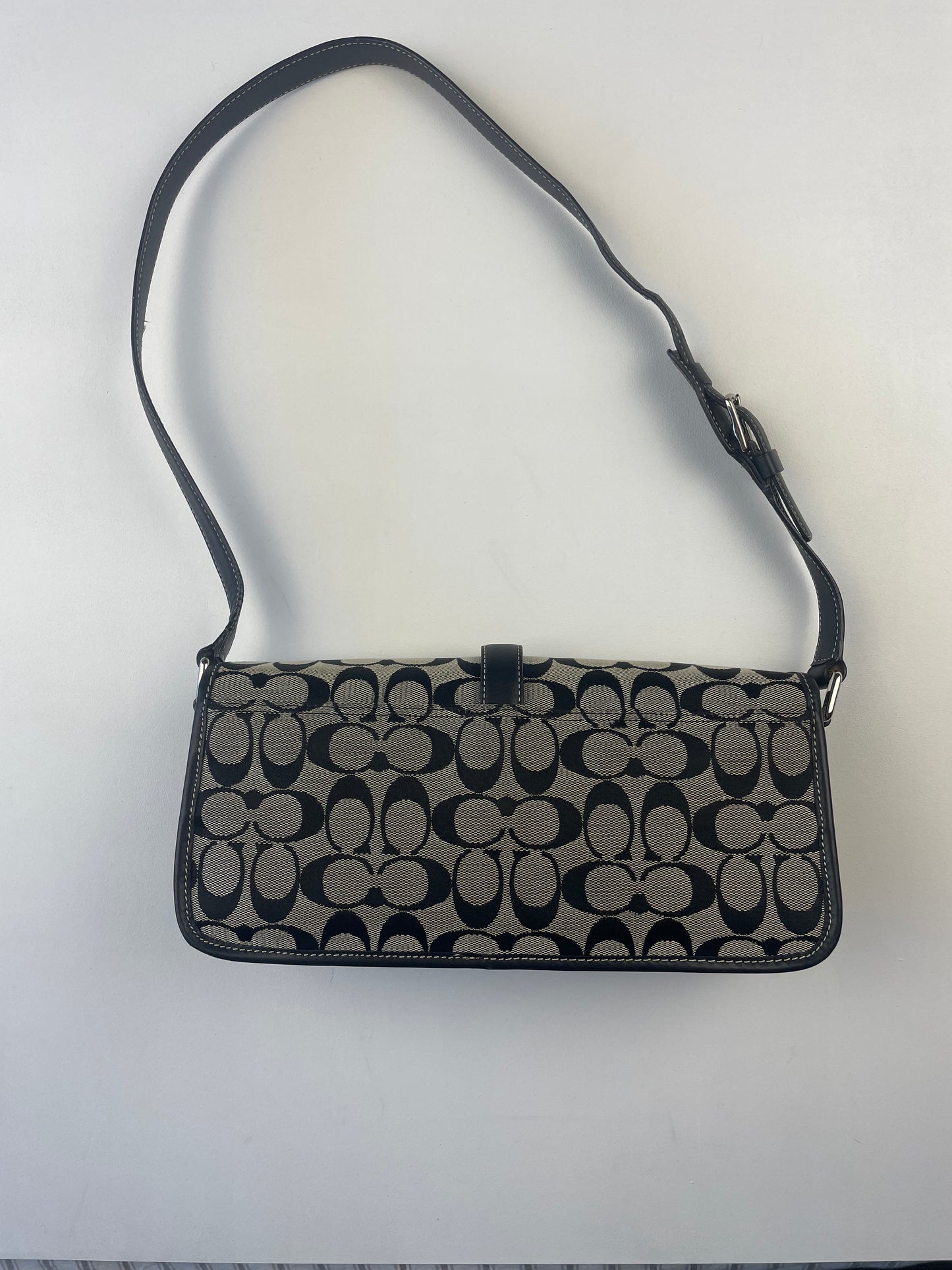 Coach Signature Hamptons Baguette