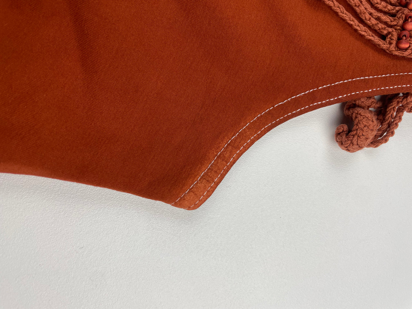 Asymmetric Beaded Tank Top