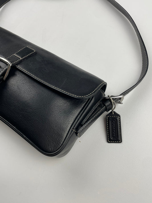 Coach Hampton Flap Baguette Bag