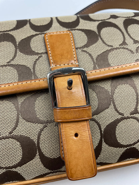 Coach Signature Hamptons Soho Shoulder Bag