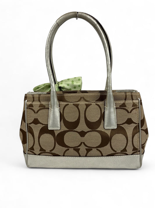Coach Signature Hamptons Satchel