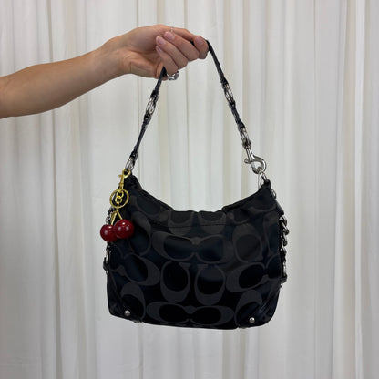 Coach Signature Carly Bag with Chain