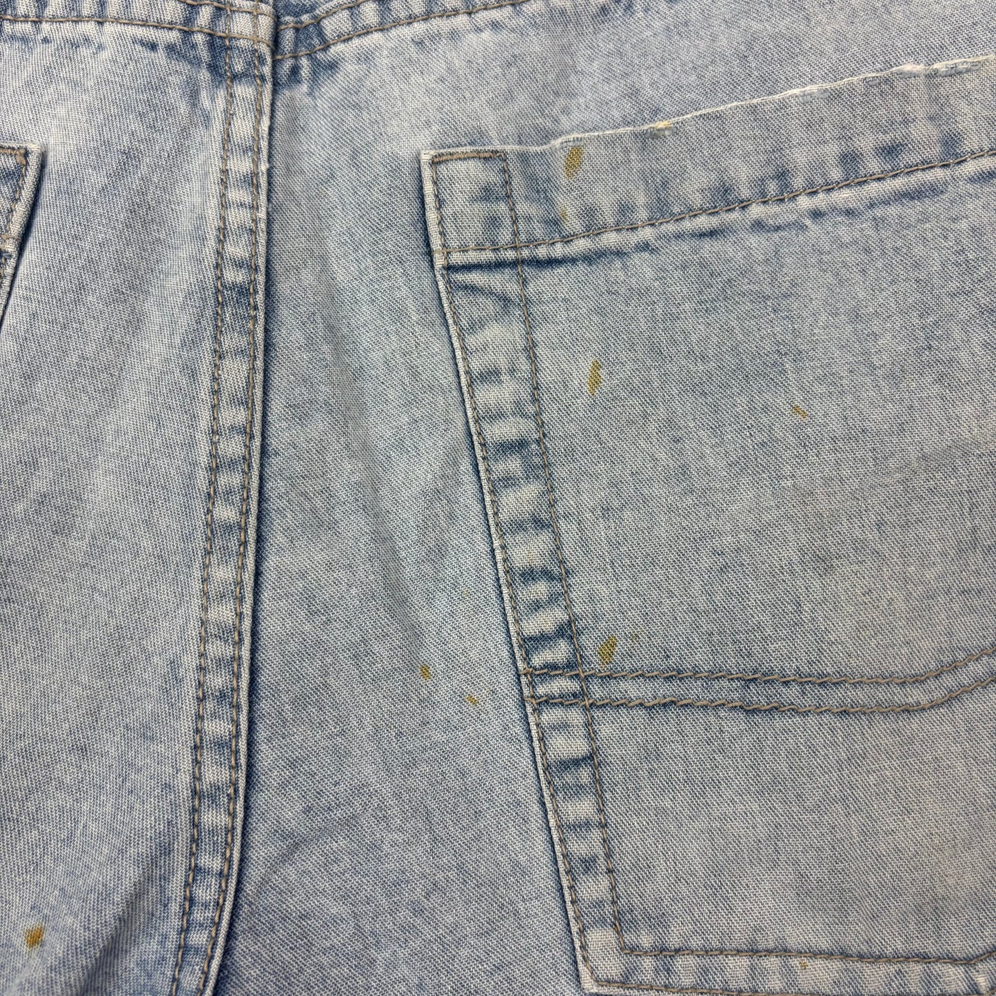 Light Wash Billabong Spellout Jorts