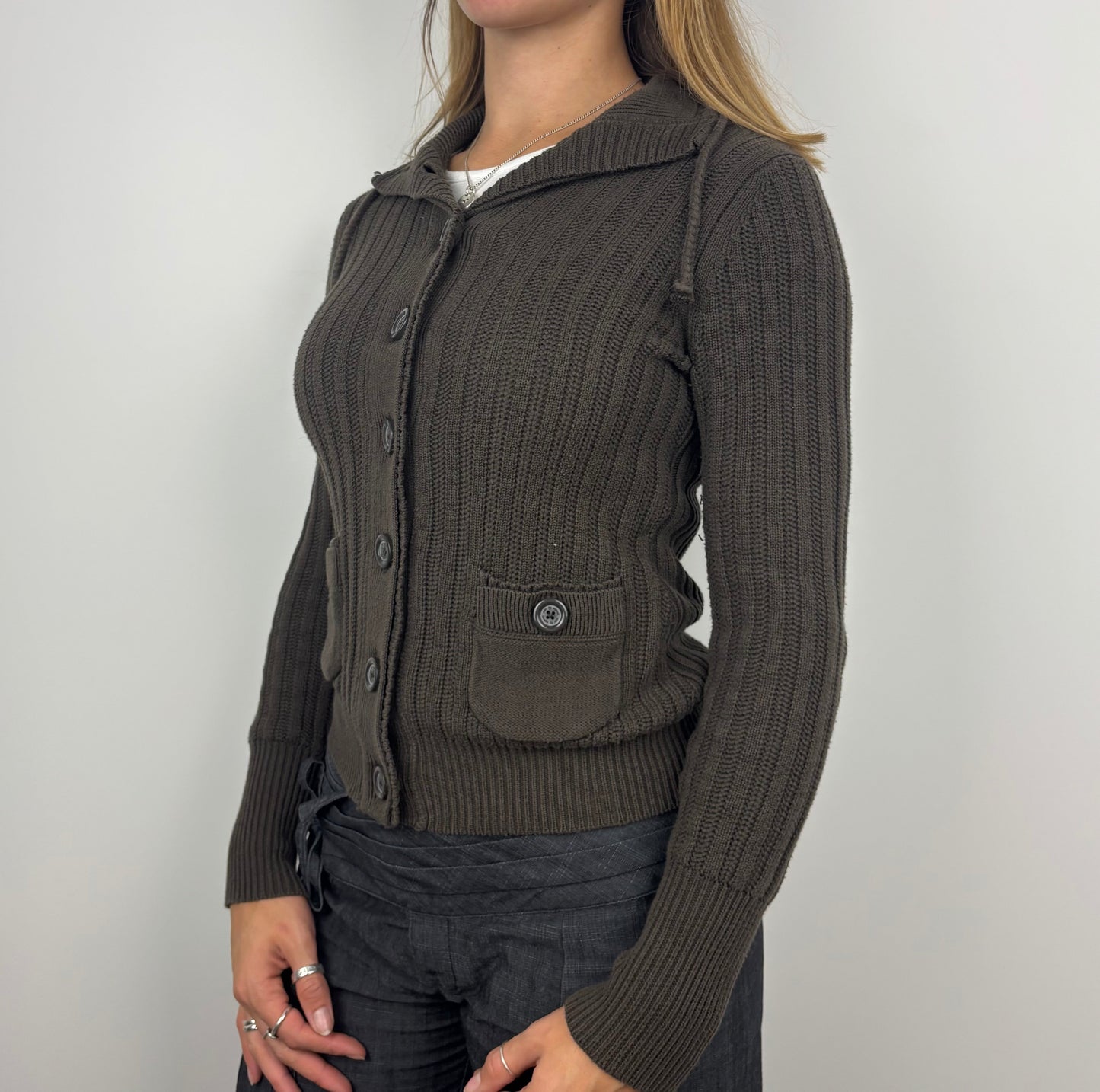 2000s Button Up Cardigan