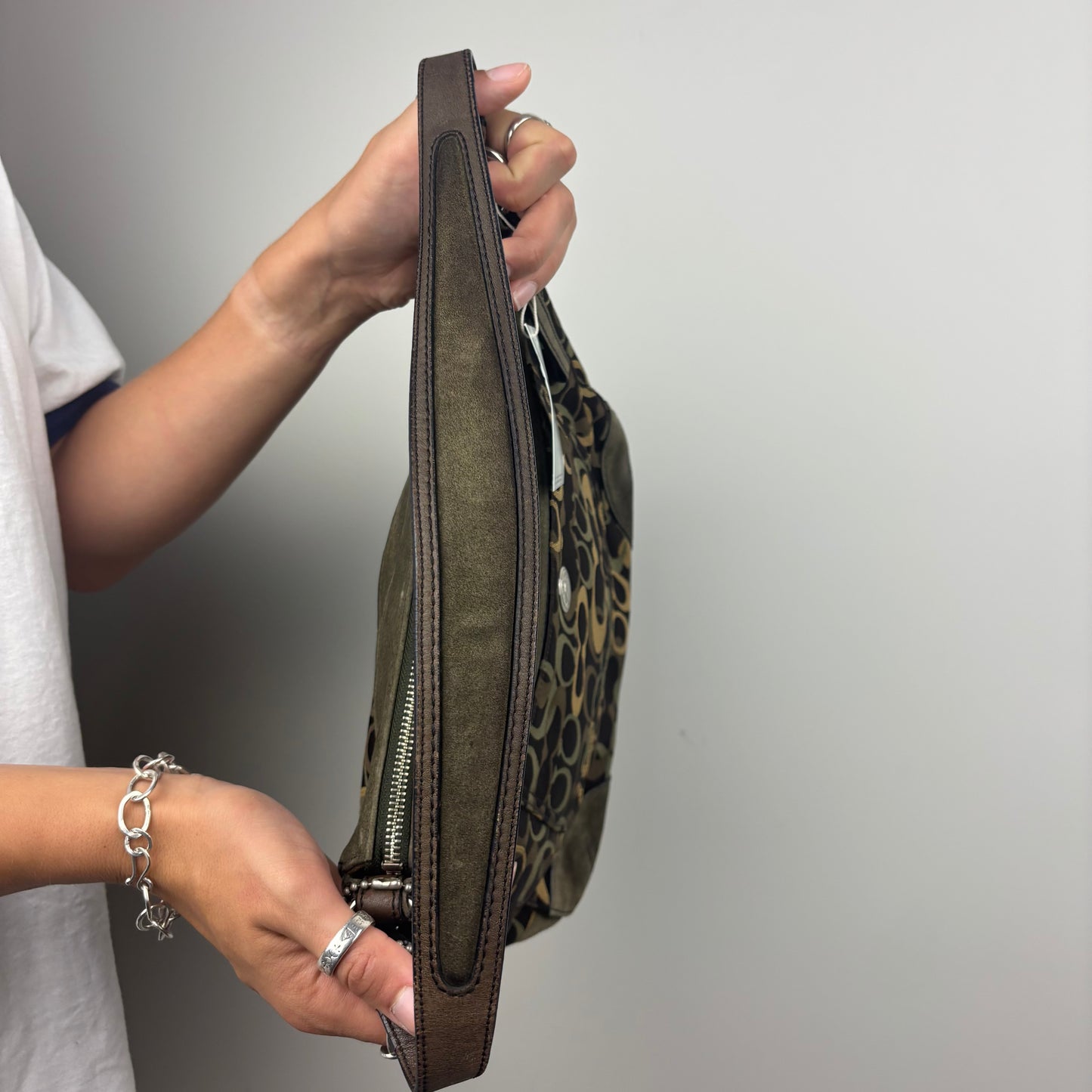 Coach Chelsea Optic Hobo Bag Brown