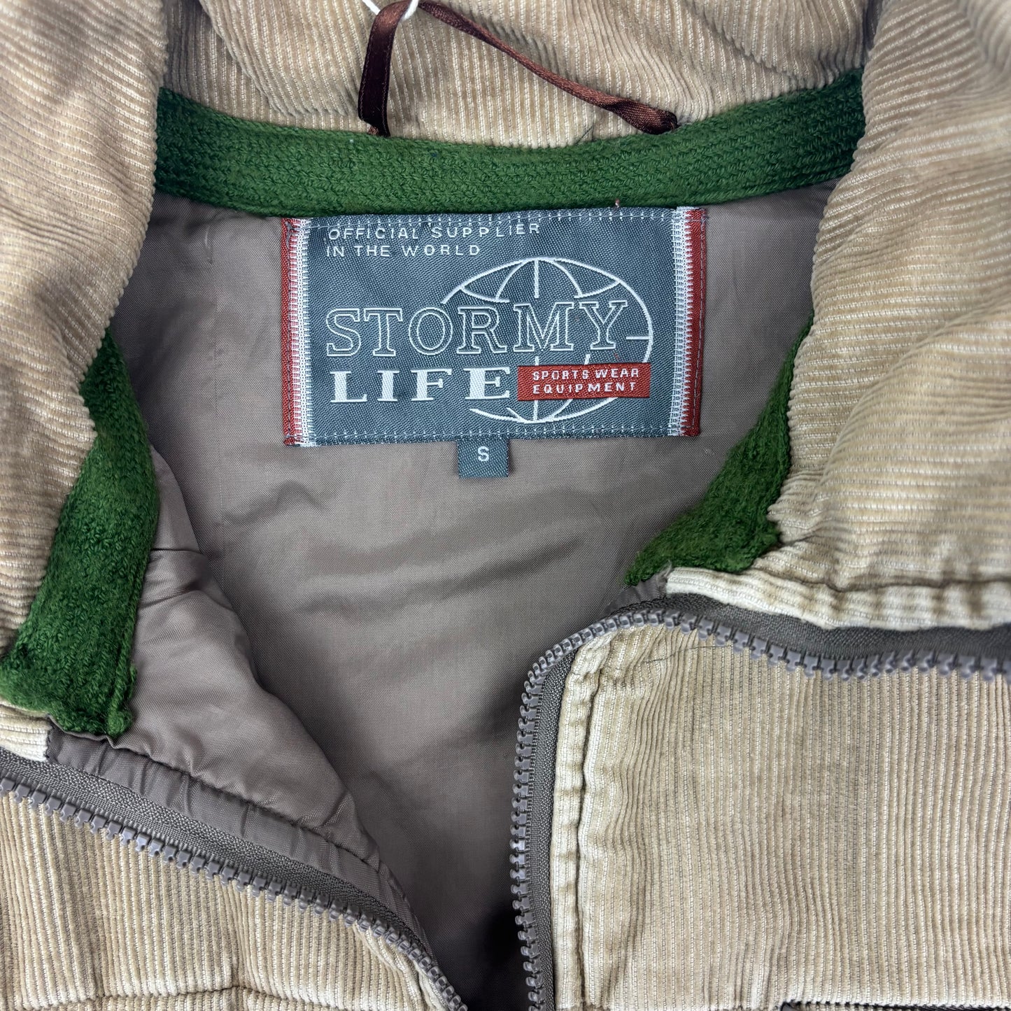 Corduroy 2000s Puffer Vest