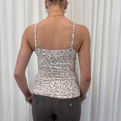 Floral y2k Cami