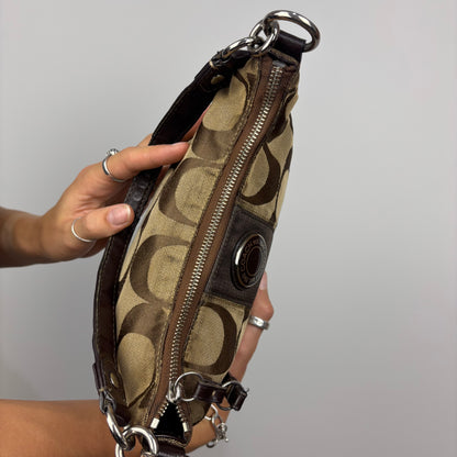 Coach Signature Demi Stripe 2Way