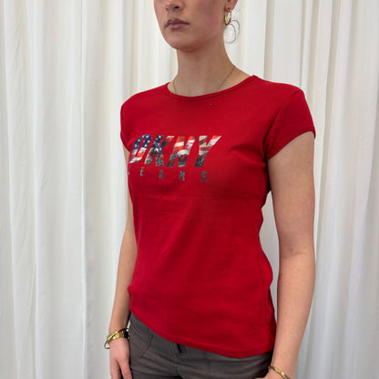 DKNY USA Baby Tee