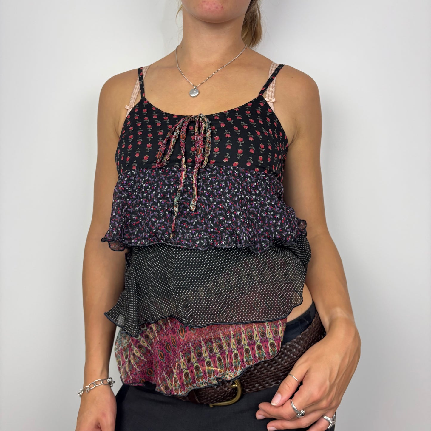 Tiered Floral Cami