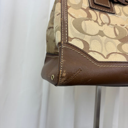 Coach Op Art Hamptons Medium Satchel Bag