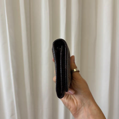 Coach Signature Brown Bifold Wallet