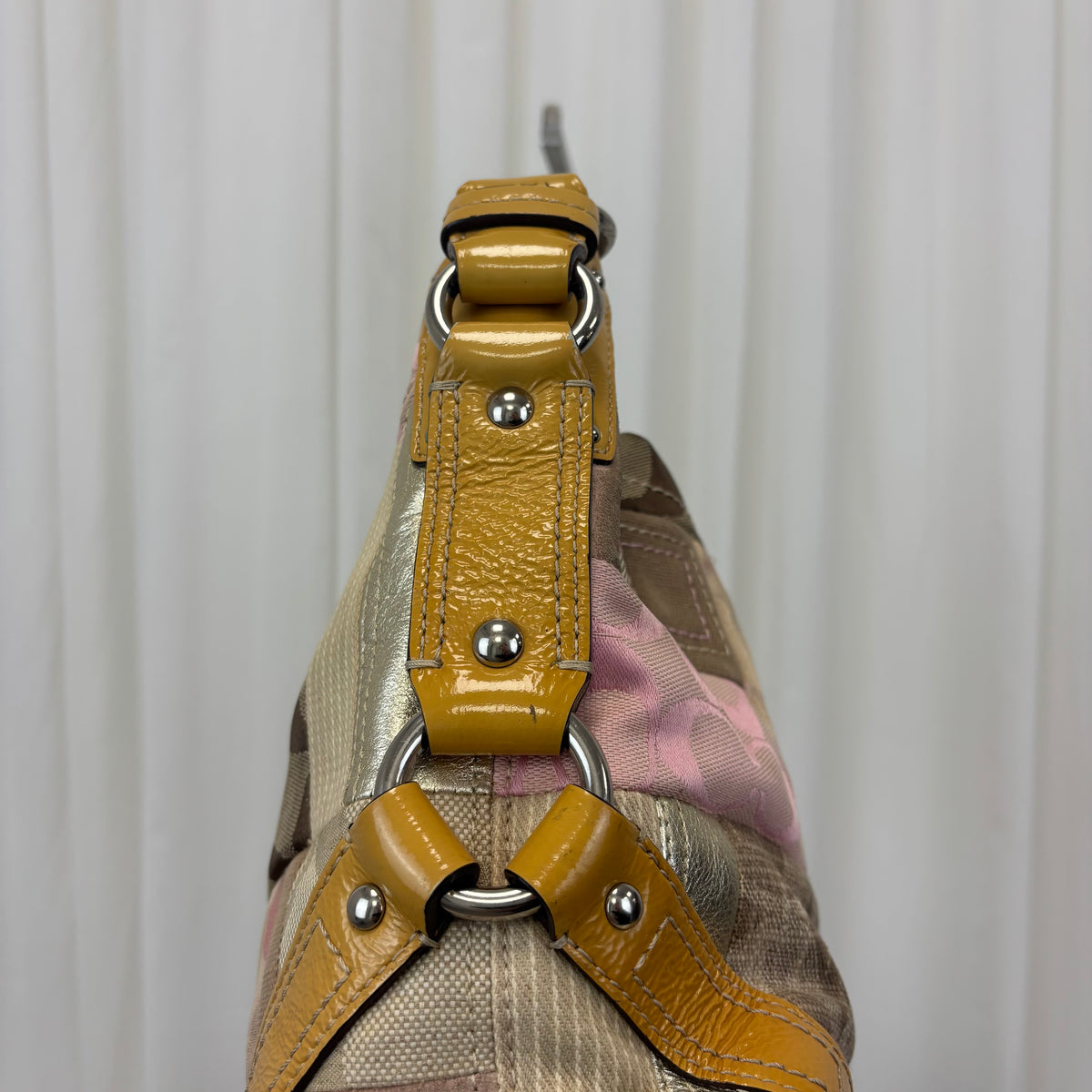 Coach Medium Patchwork Carly Tote Bag