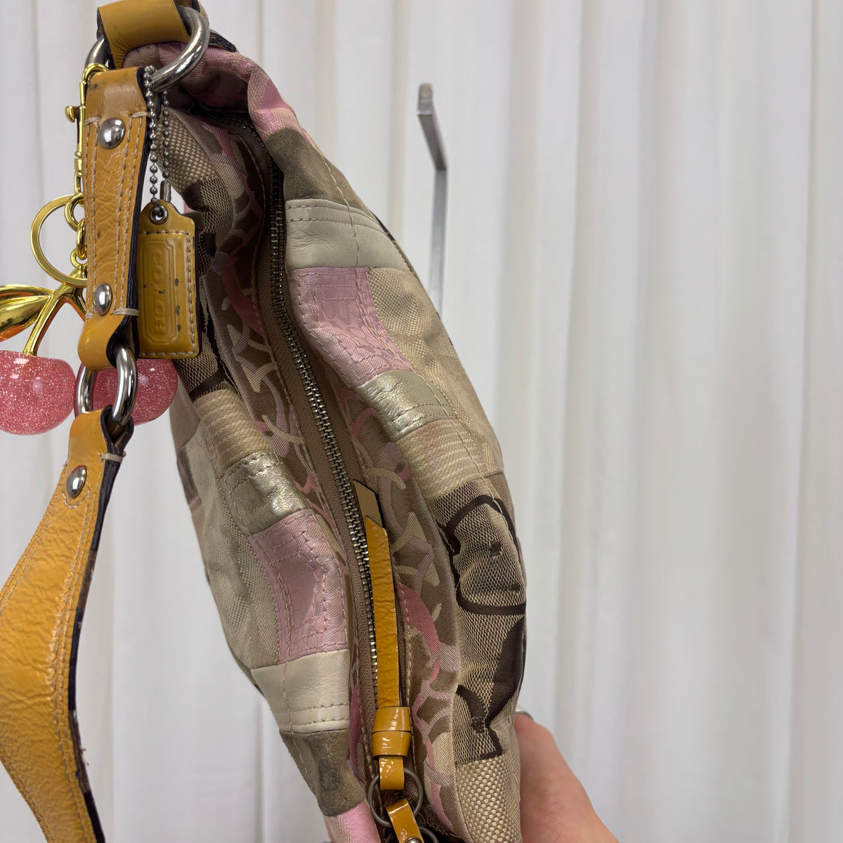 Coach Medium Patchwork Carly Tote Bag