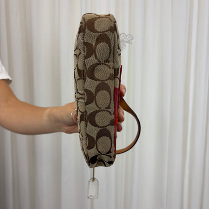 Coach Signature Poppy Floral Demi Bag