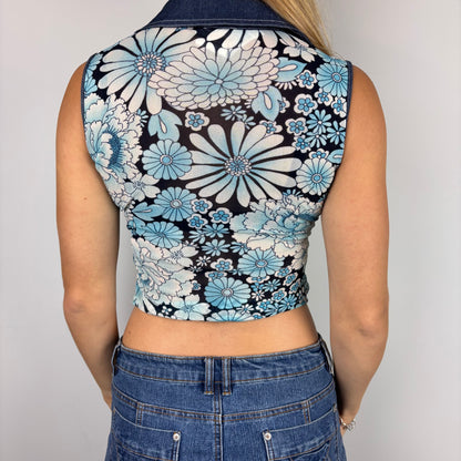 Morgan Floral Vest | Size XS-S