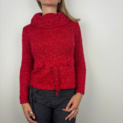 Italian 2000s Floral Knit