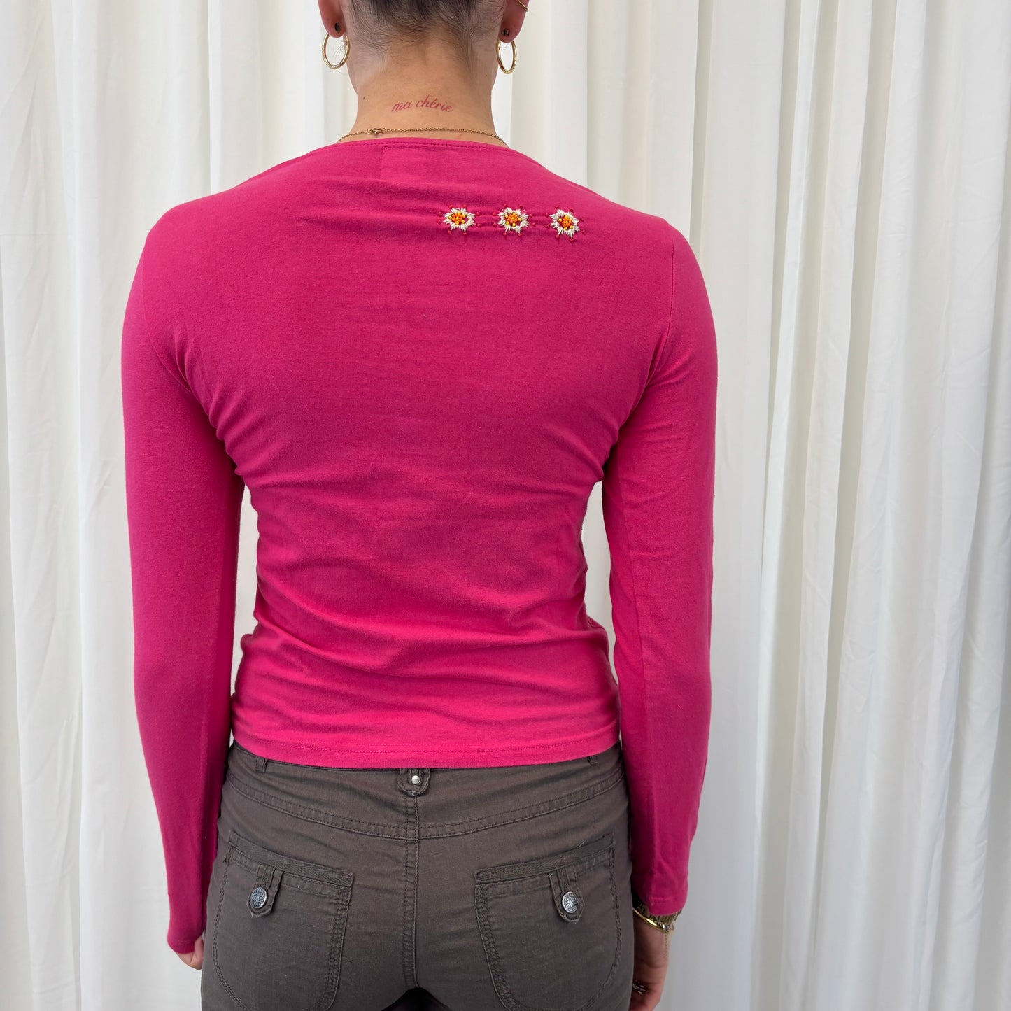 Pink Boho Long Sleeve