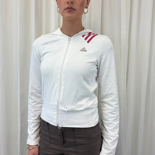 Y2K Adidas Zip Hoodie