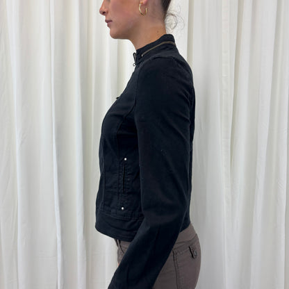 Express Black Biker Jacket