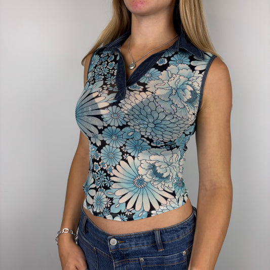 Morgan Floral Vest | Size XS-S